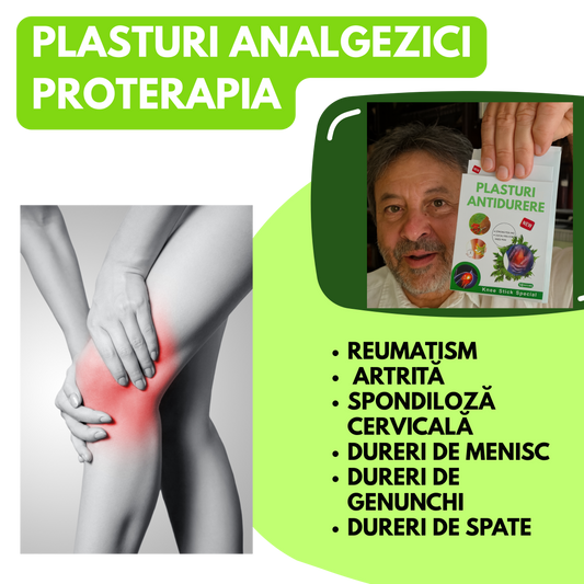 Plasturi antireumatici si antidurere - Pachet