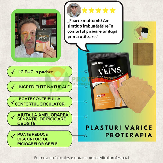 Plasture pentru vene varicoase - 12 buc